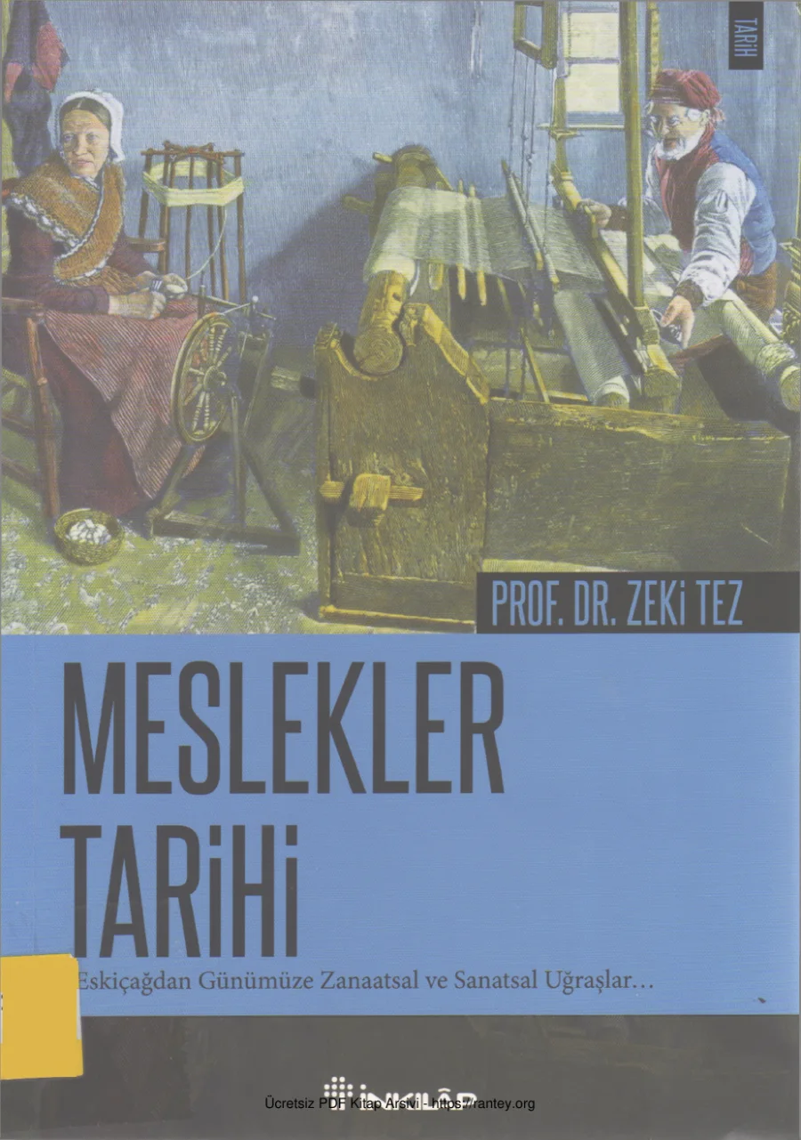 Meslekler Tarihi İnkılap Yayınları kapak görseli