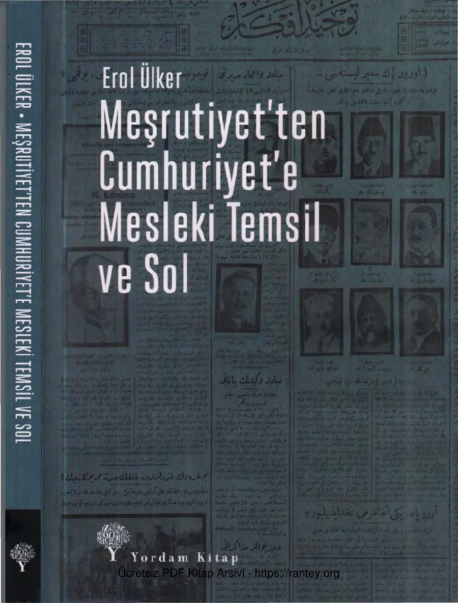 Meşrutiyetten Cumhuriyete Mesleki Temsil ve Sol kapak görseli