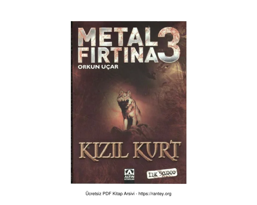 Metal Fırtına 3 Kızıl Kurt kapak görseli