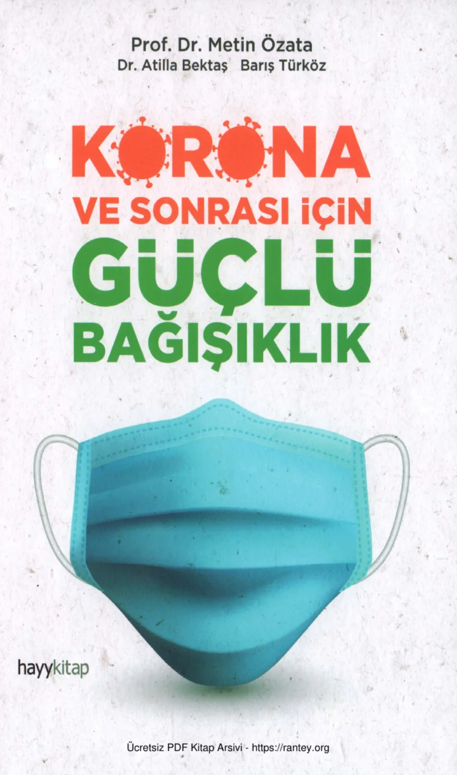 Metin Özata Korona ve Sonrası İçin Güçlü Bağışıklık Hayy Kitap kapak görseli