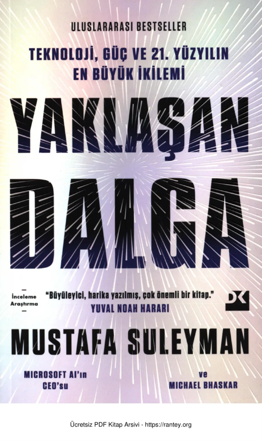 Michael Bhaskar Yaklaşan Dalga Doğan Kitap kapak görseli