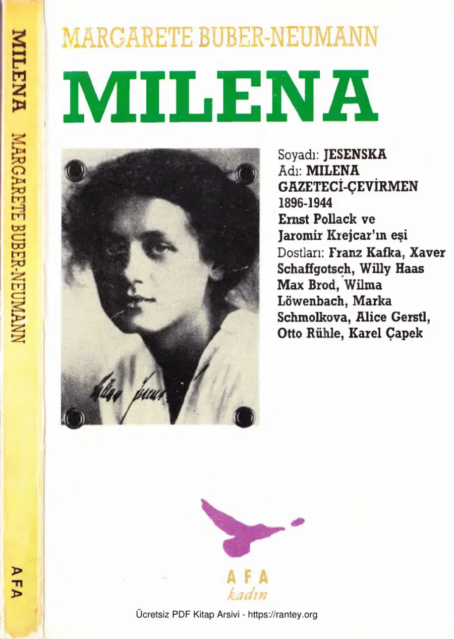 Milena kapak görseli