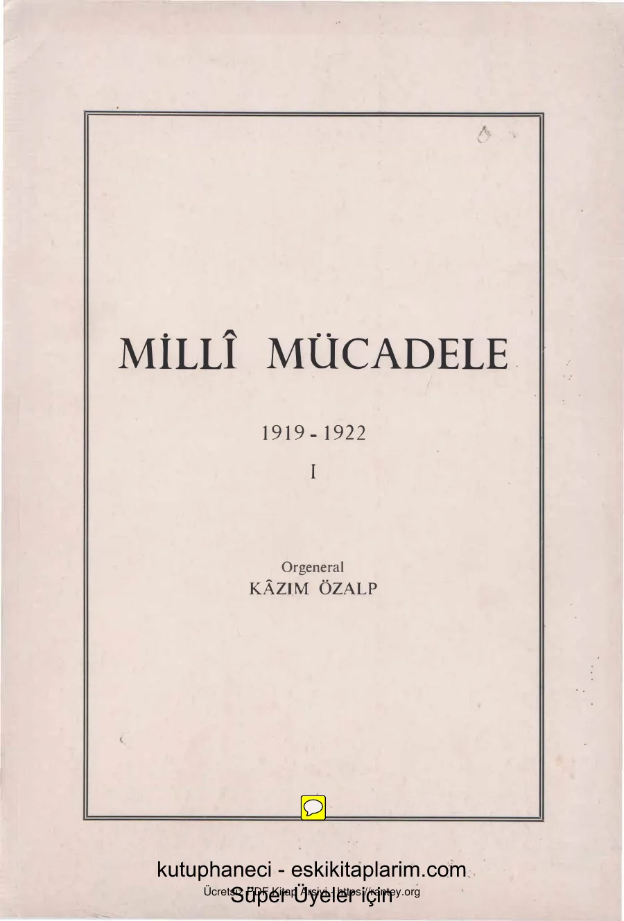 Milli Mücadele kapak görseli