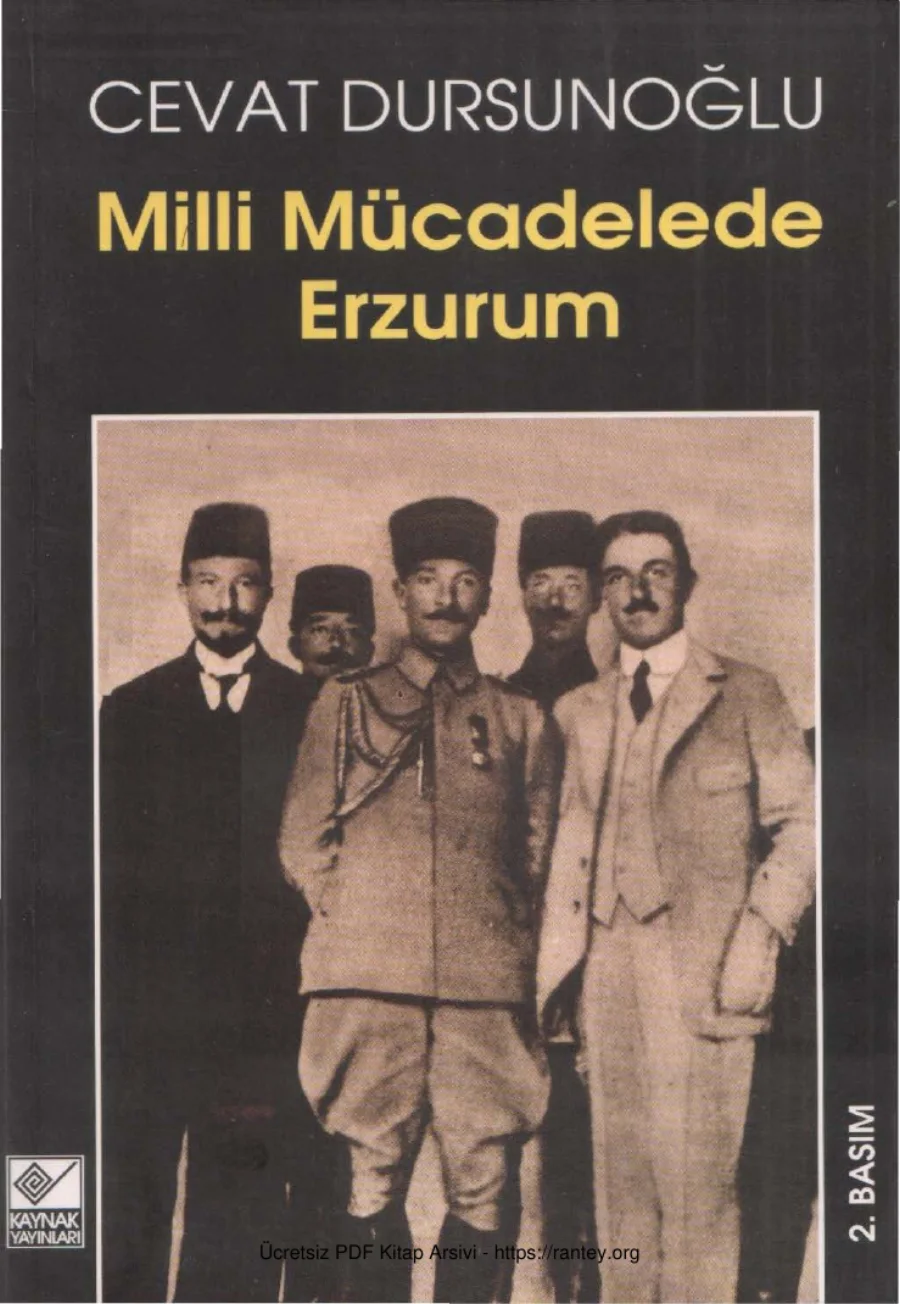 Milli Mücadelede Erzurum kapak görseli
