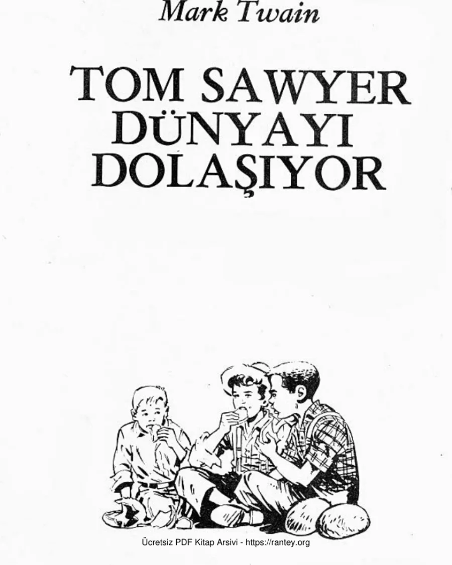 Milliyet Çocuk Çizgi Klasikler Sayı 185 Tom Sawyer Dünyayı Dolaşıyor kapak görseli