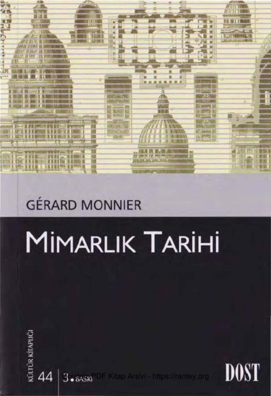 Mimarlık Tarihi Dost Kitabevi kapak görseli
