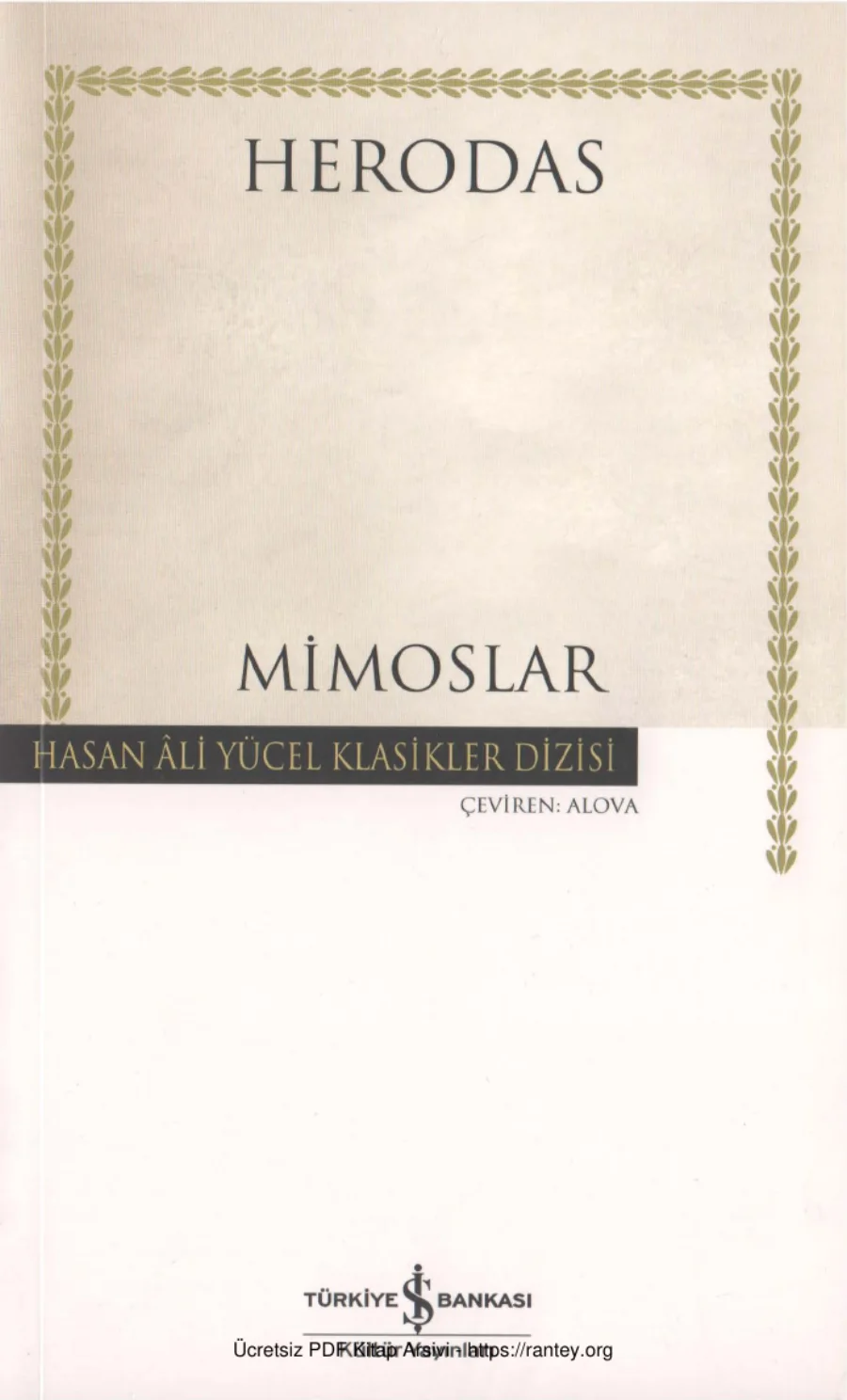Mimoslar kapak görseli