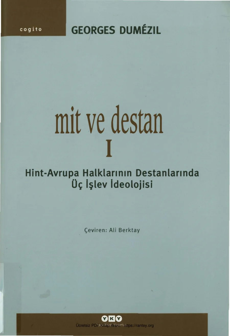 Mit ve Destan kapak görseli