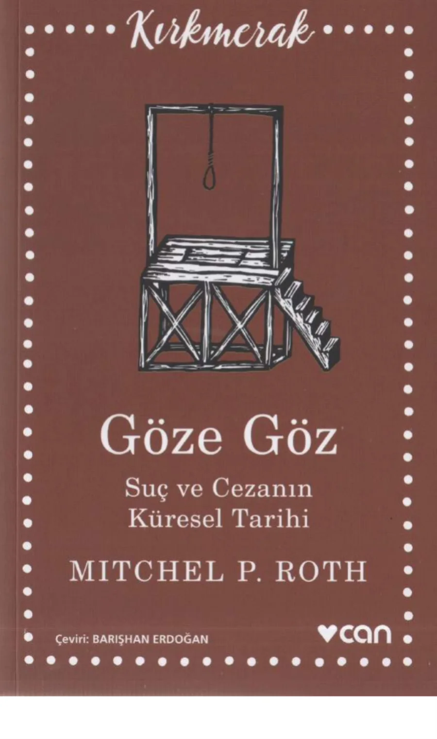 Mitchel P Roth Göze Göz kapak görseli