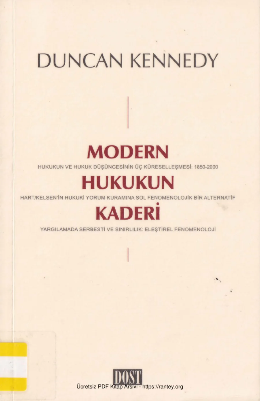 Modern Hukukun Kaderi kapak görseli