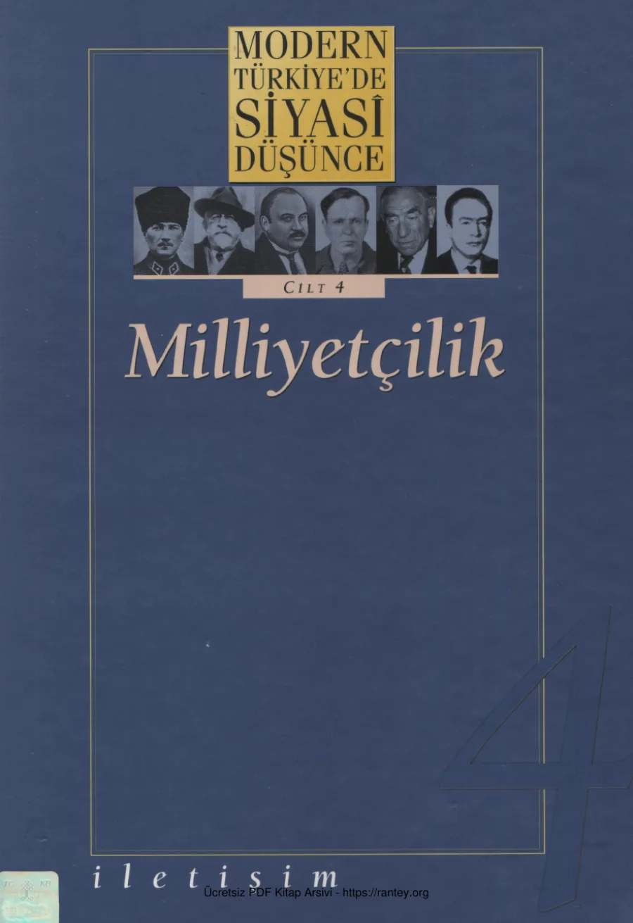 Modern Türkiyede Siyasi Düşünce Cilt 04 Milliyetçilik kapak görseli