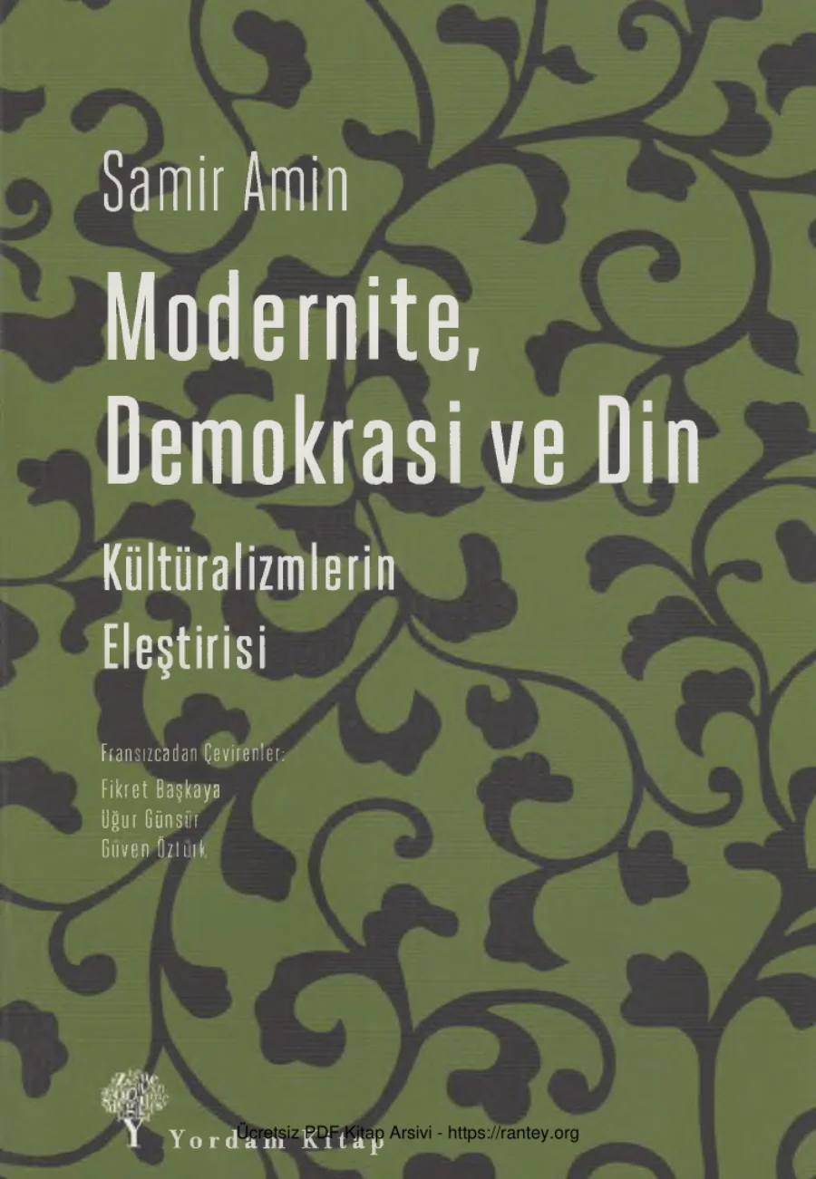 Modernite Demokrasi ve Din kapak görseli