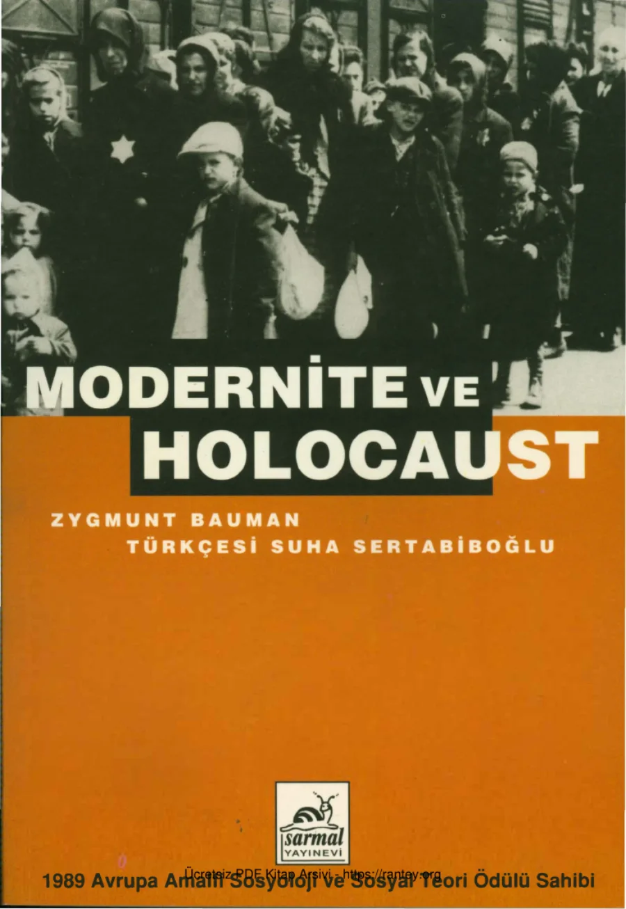 Modernite ve Holocaust kapak görseli