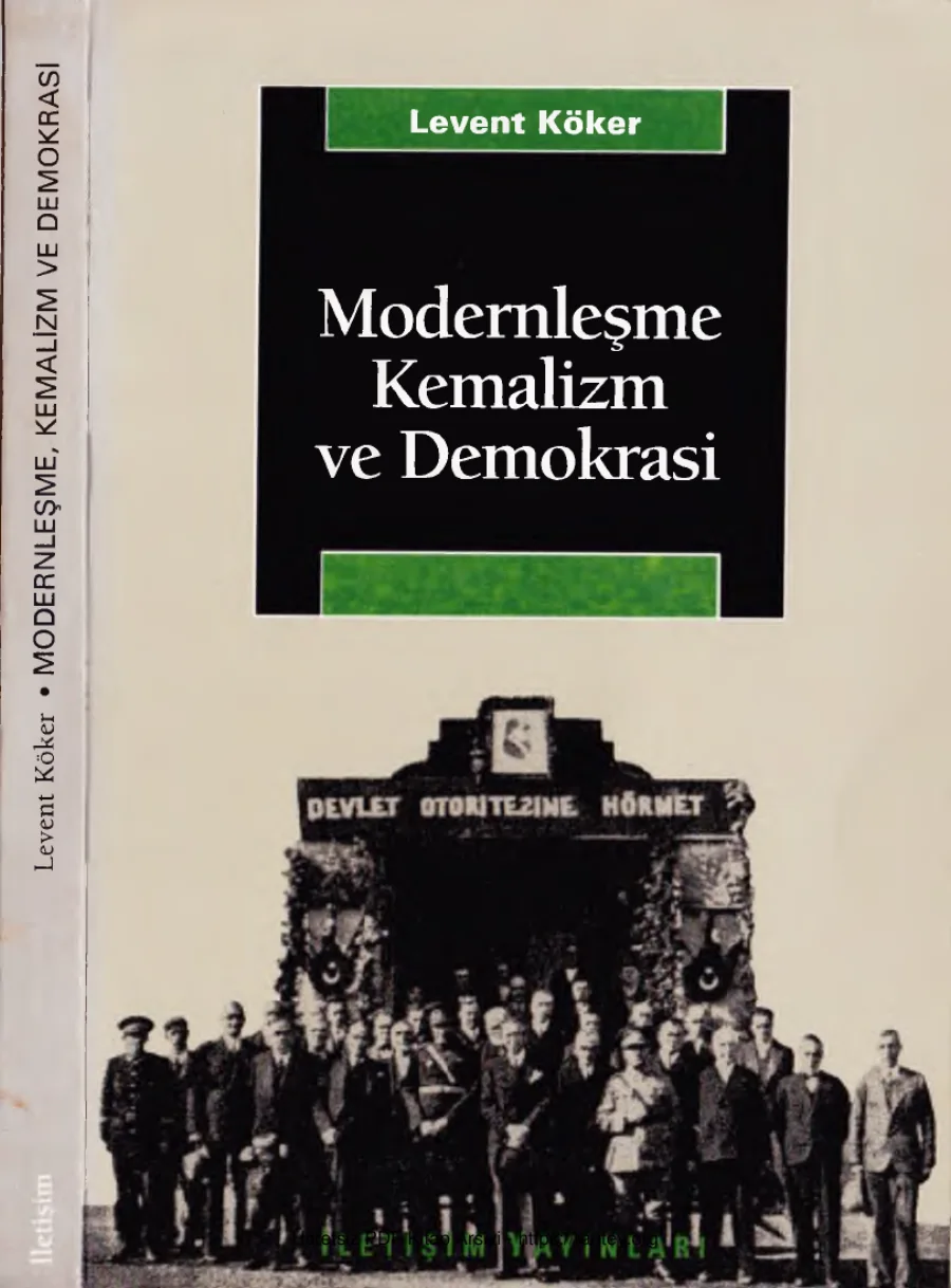 Modernleşme Kemalizm ve Demokrasi İletişimYayınları kapak görseli