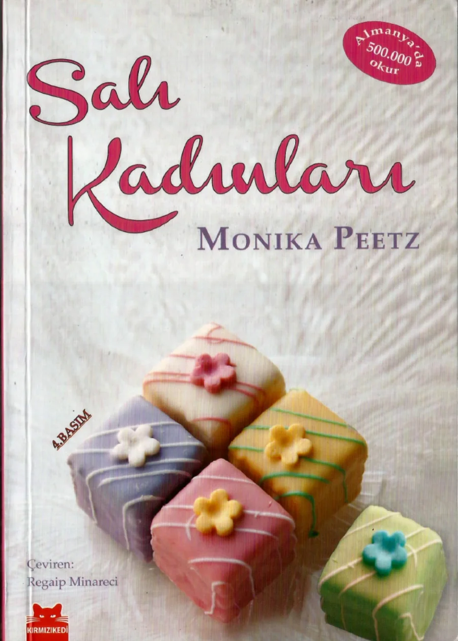 Monika Peetz Salı Kadınları Kırmızı Kedi Yayınları kapak görseli