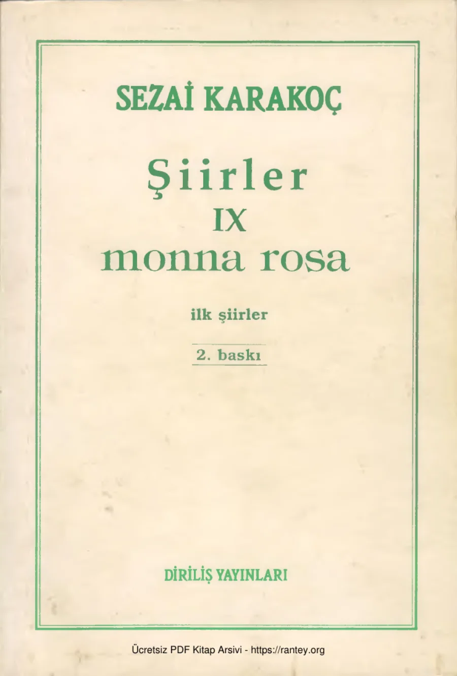 Monna Rosa kapak görseli