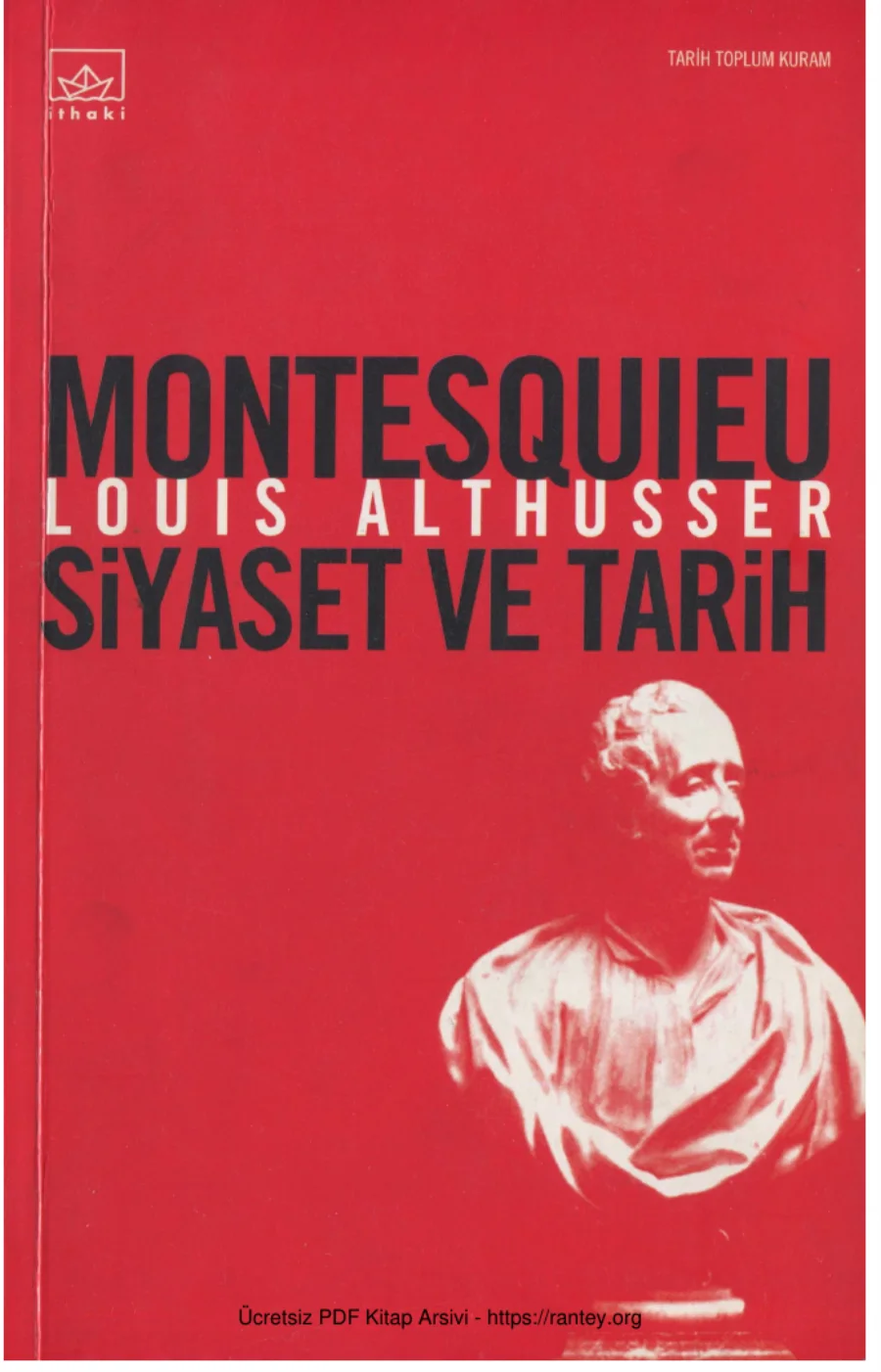 Montesquieu Siyaset ve Tarih İthaki Yayınları kapak görseli
