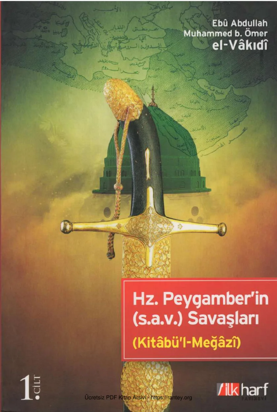 Muhammed bÖmer el Vakıdi Kitabl Meğazi 1 Cilt kapak görseli