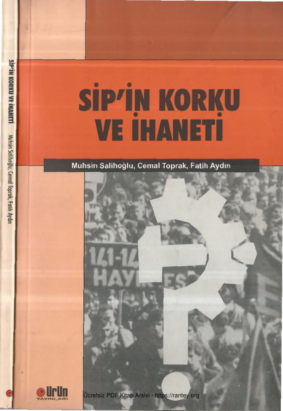 SİPin Korku ve İhaneti kapak görseli