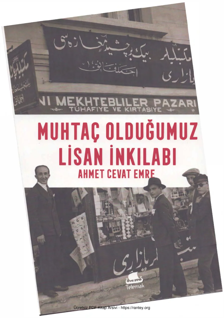 Muhtaç Olduğumuz Lisan İnkılabı Telemak Yayınları kapak görseli