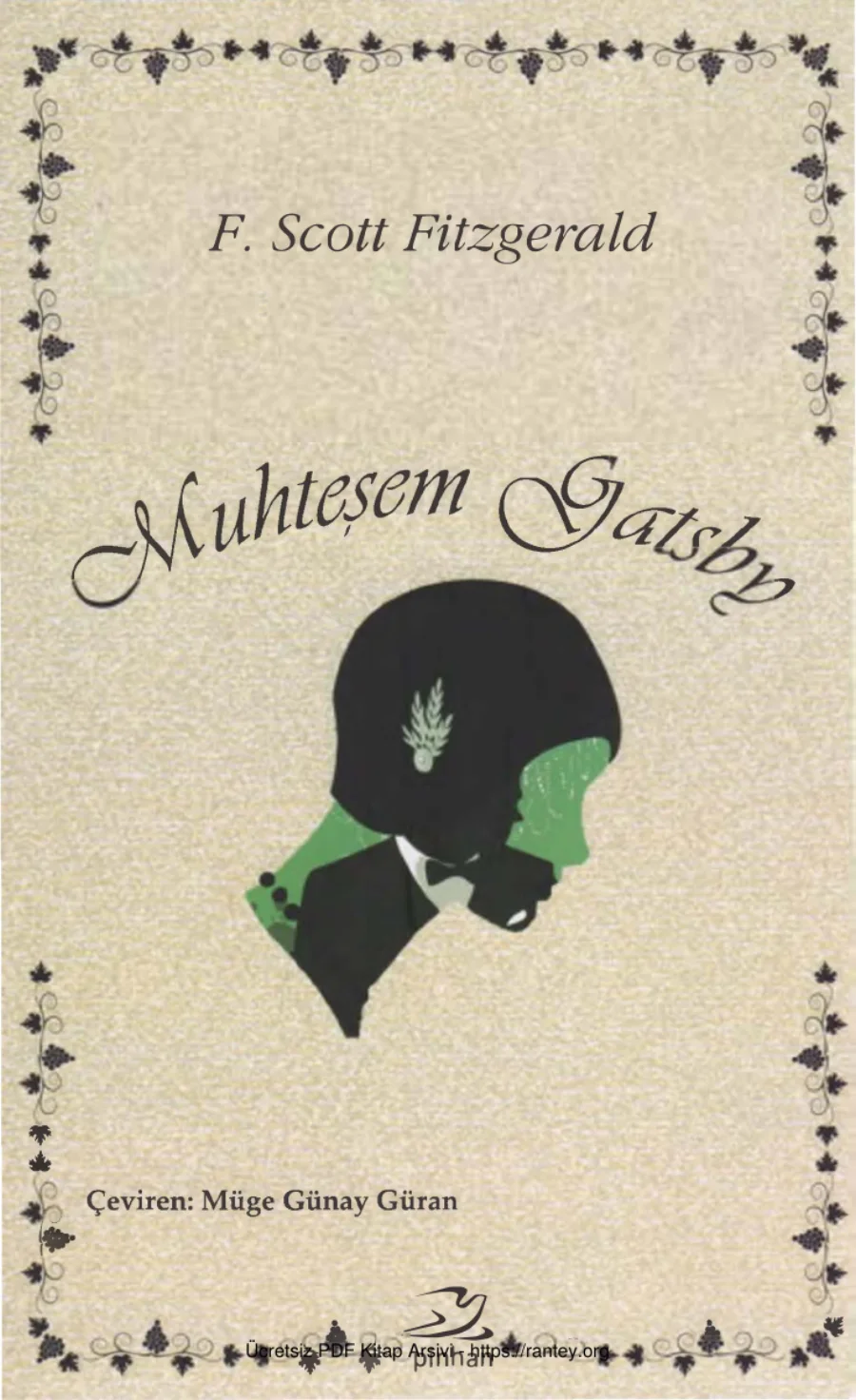 Muhteşem Gatsby kapak görseli