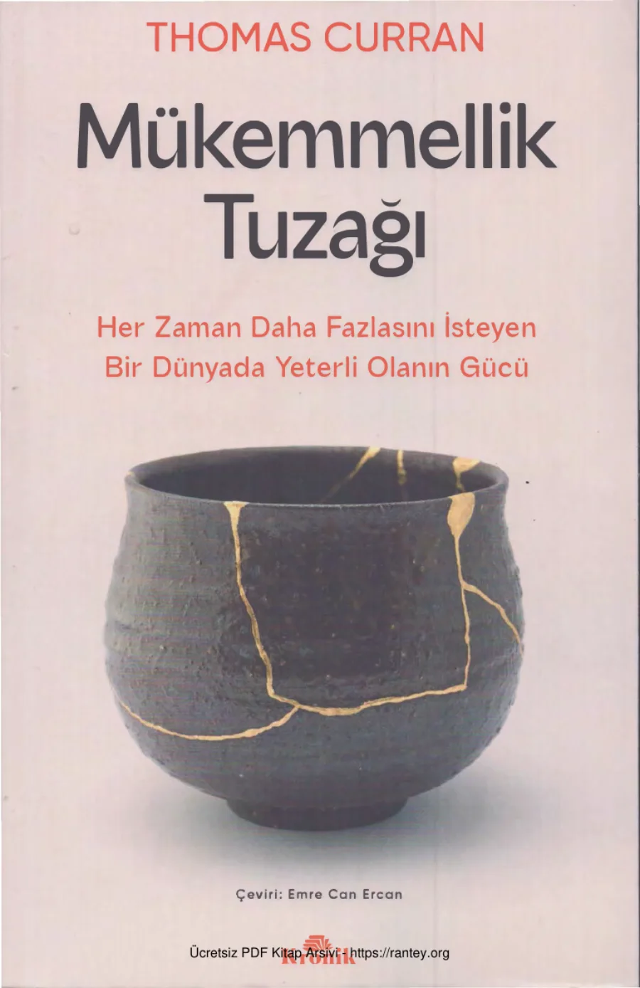 Mükemmellik Tuzağı kapak görseli