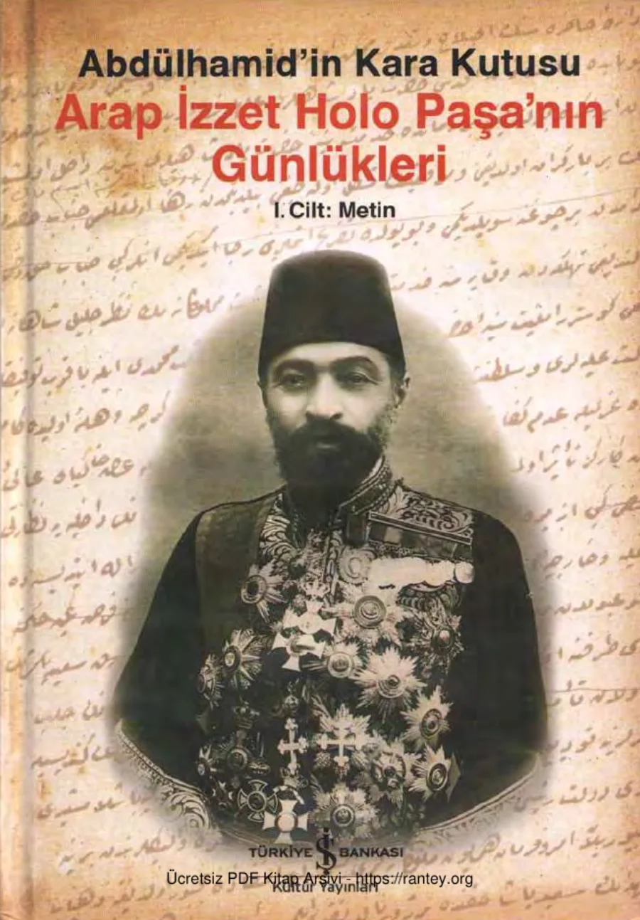 Mümtaz Arap İzzet Holo Paşanın Günlükleri 1 kapak görseli