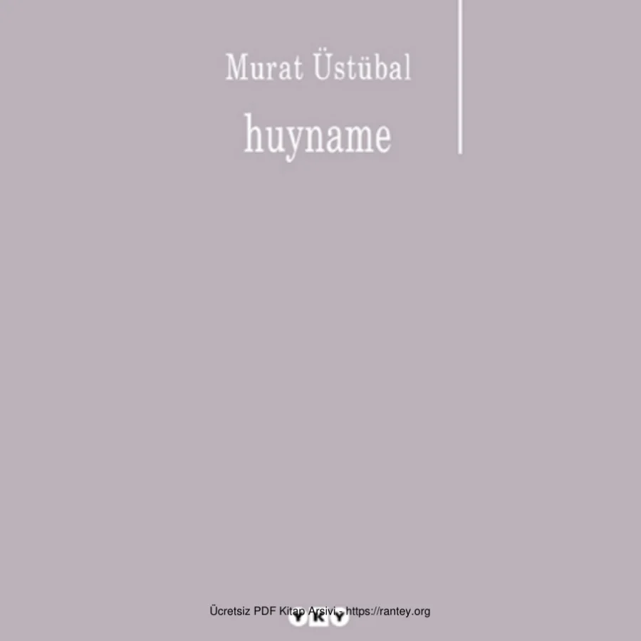 Murat Üstübal Huyname kapak görseli