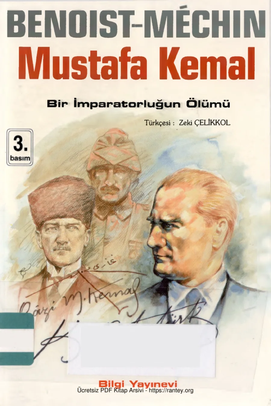 Mustafa Kemal Bir İmparatorluğun Ölümü Bilgi Yayınevi kapak görseli