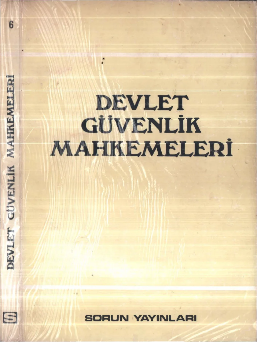 Mutlu Kurtuluş Devlet Güvenlik Mahkemeleri Sorun Yayınları kapak görseli