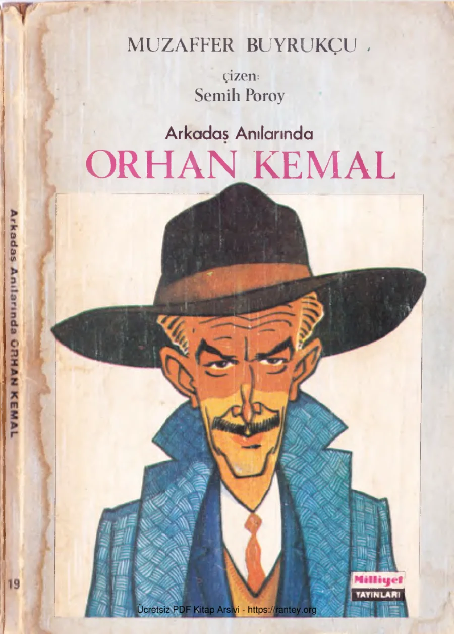 Muzaffer Buyrukçu Arkadaş Anılarında Orhan Kemal kapak görseli