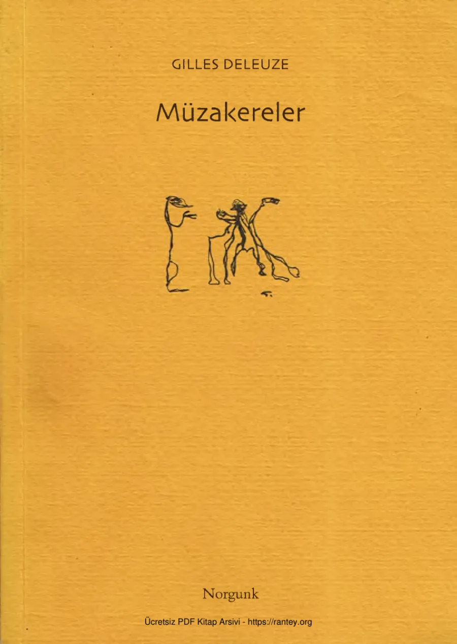 Müzakereler kapak görseli