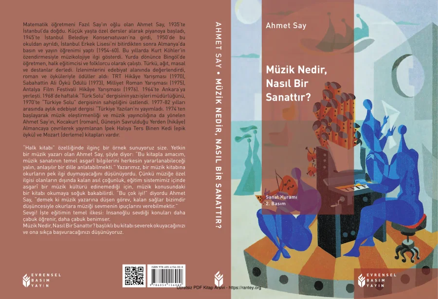 Müzik Nedir Nasıl Bir Sanattır Evrensel Basım Yayın kapak görseli