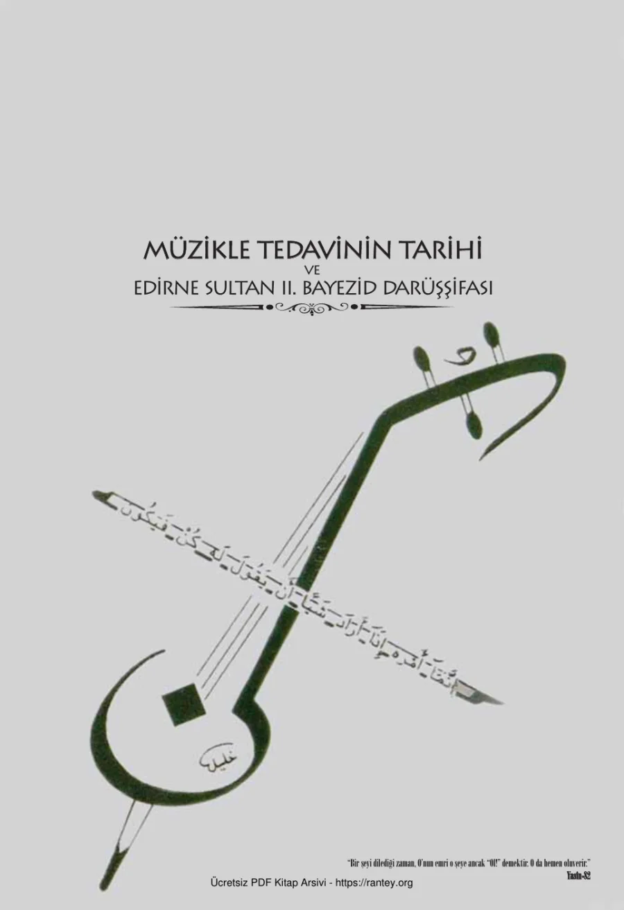 Müzikle Tedavinin Merkezi Edirne Sultan 2 Beyazıt Daruşşifası kapak görseli