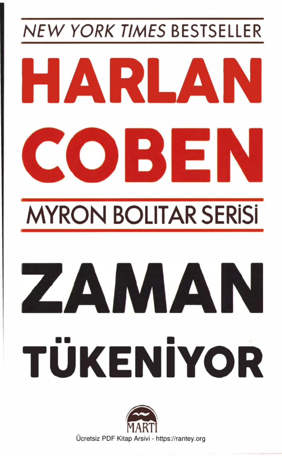Myron Bolitar Serisi 07 Zaman Tükeniyor kapak görseli