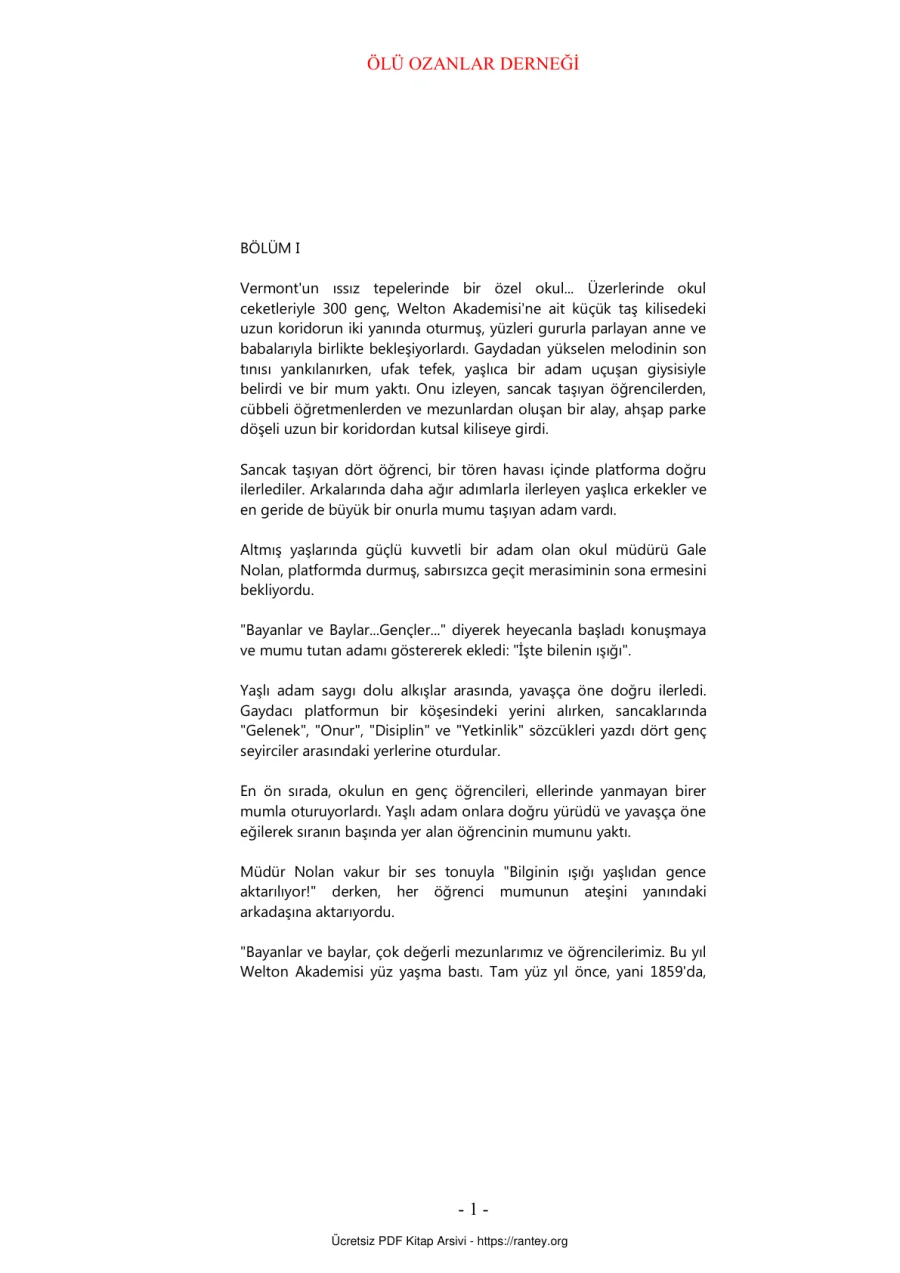 N H Kleinbauml Olu Ozanlar Dernegi kapak görseli