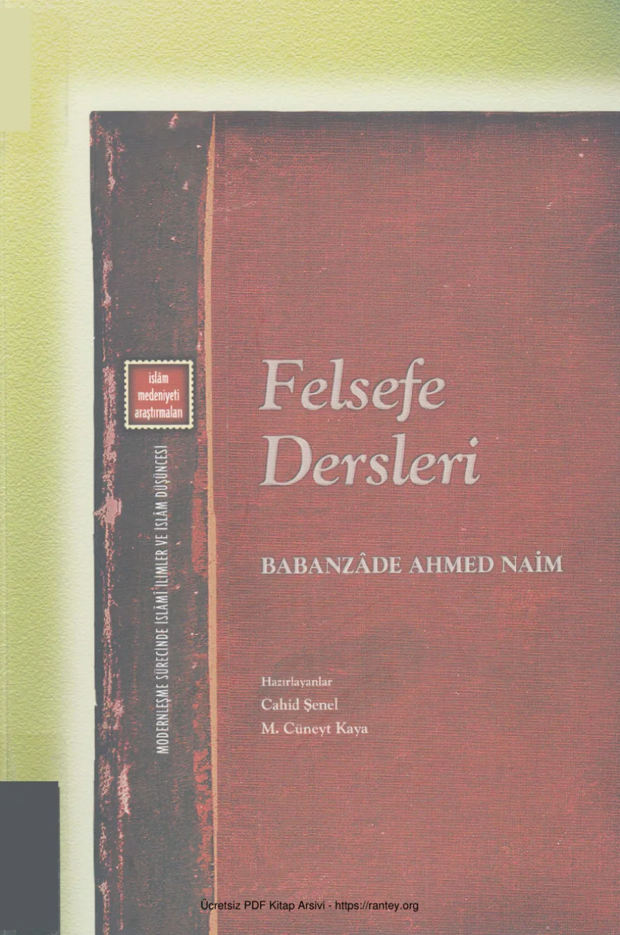 Naim Felsefe Dersleri kapak görseli