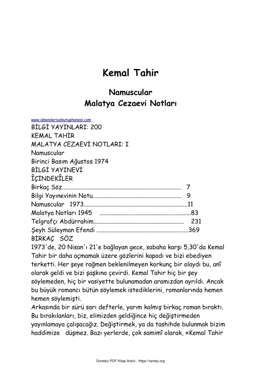 Namuscular Malatya Cezaevi Notları kapak görseli