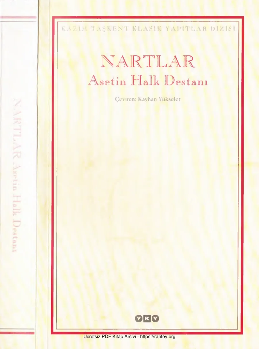 Nartlar Asetin Halk Destanı kapak görseli