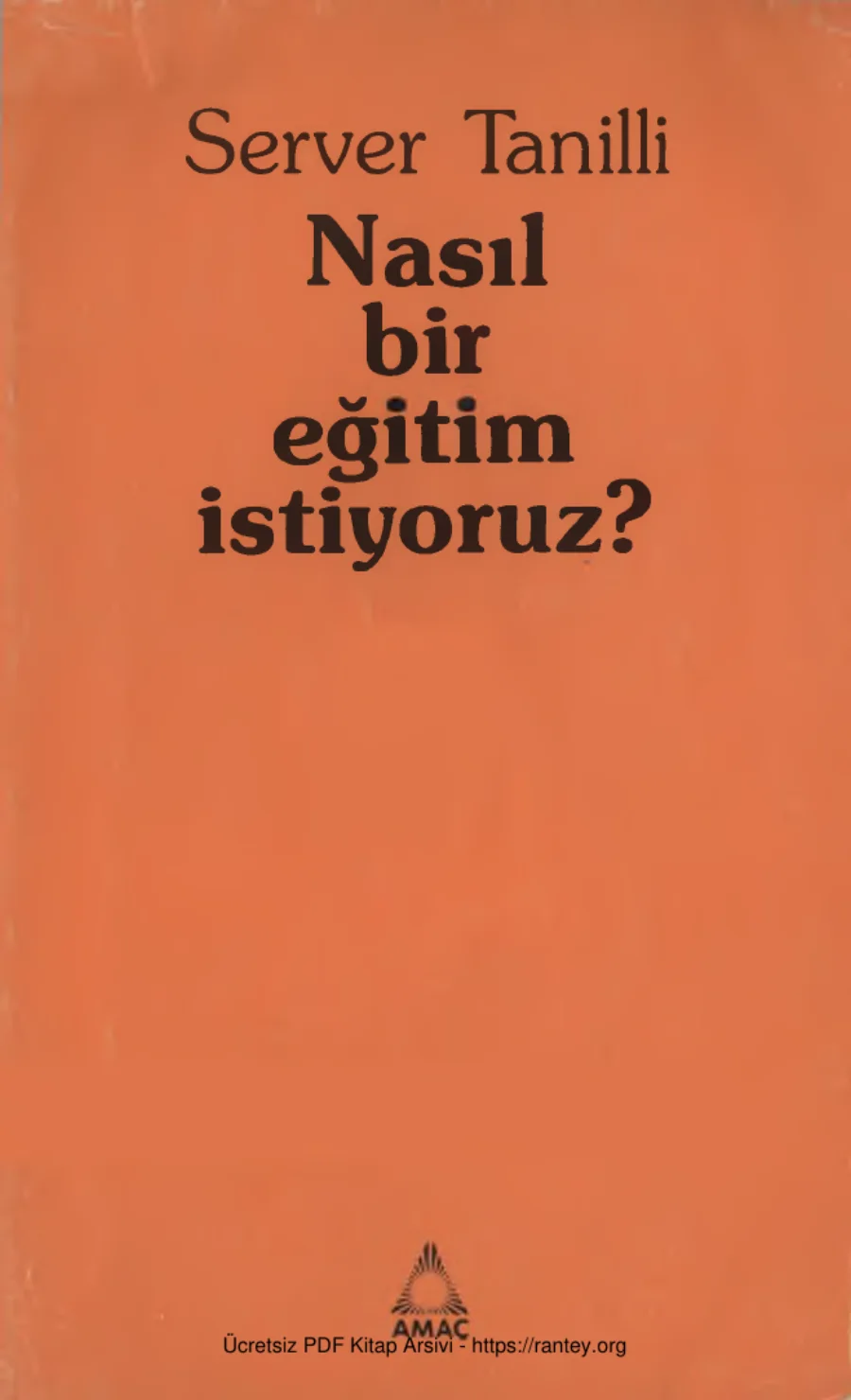 Nasıl Bir Eğitim İstiyoruz kapak görseli