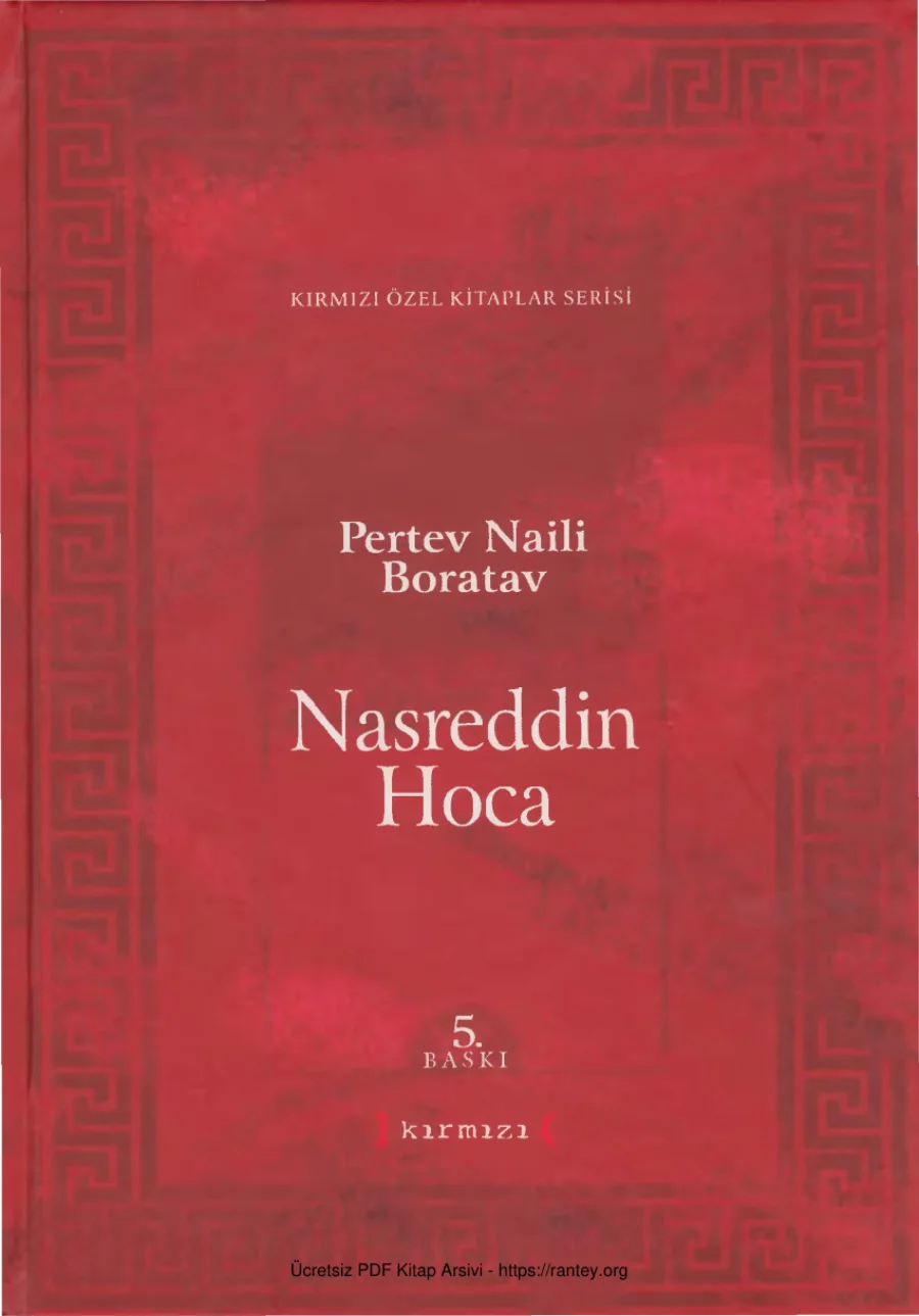 Nasreddin Hoca kapak görseli