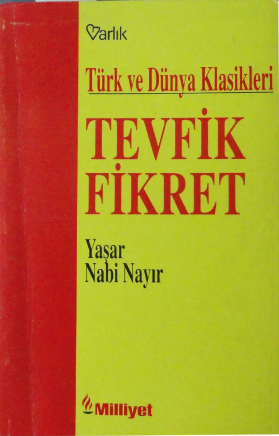 Nayır Tevfik Fikret kapak görseli