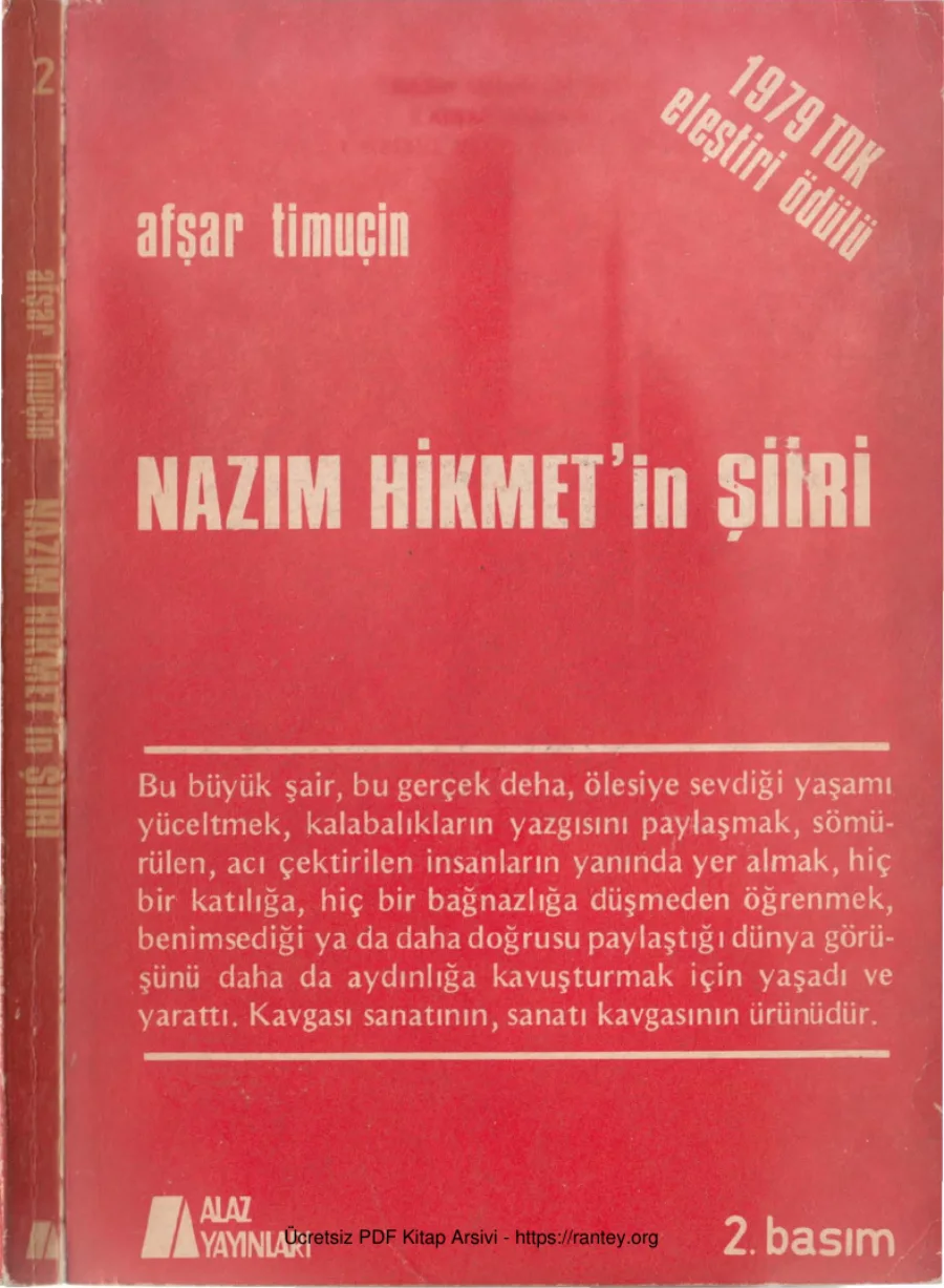 Nâzım Hikmet'in Şiiri kapak görseli
