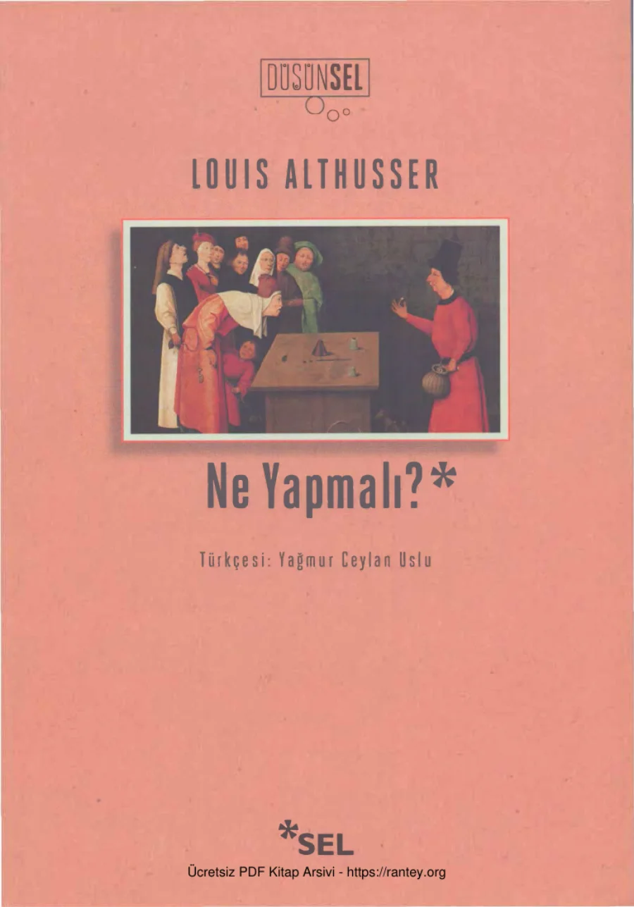 Ne Yapmalı kapak görseli