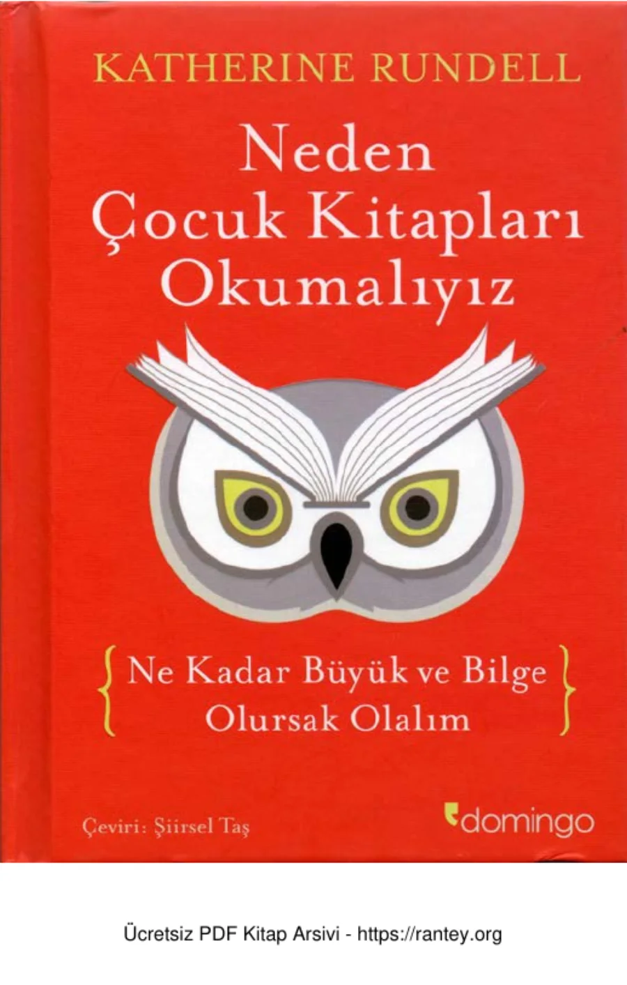 Neden Çocuk Kitapları Okumalıyız kapak görseli
