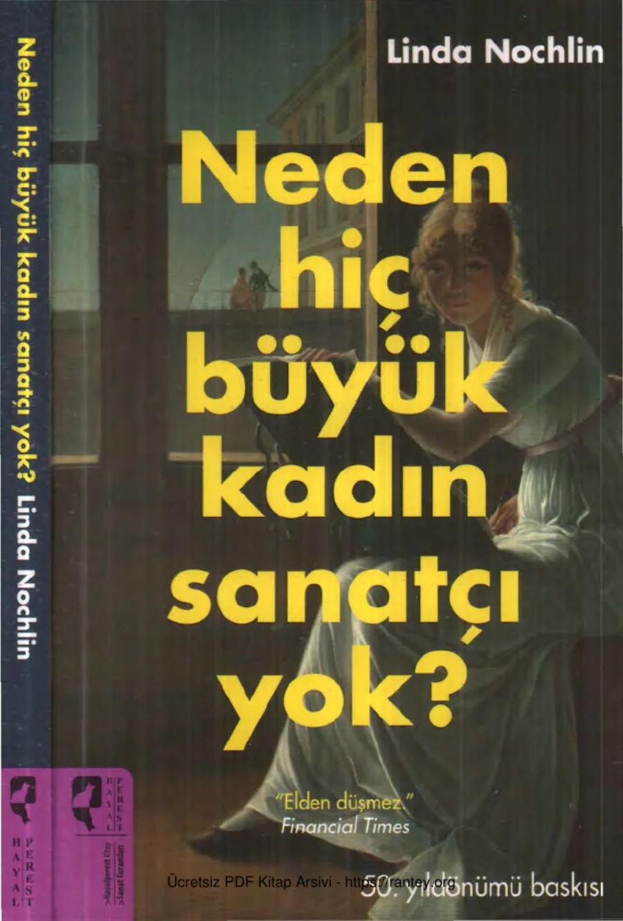 Neden Hiç Büyük Kadın Sanatçı Yok Hayalperest Yayınları kapak görseli
