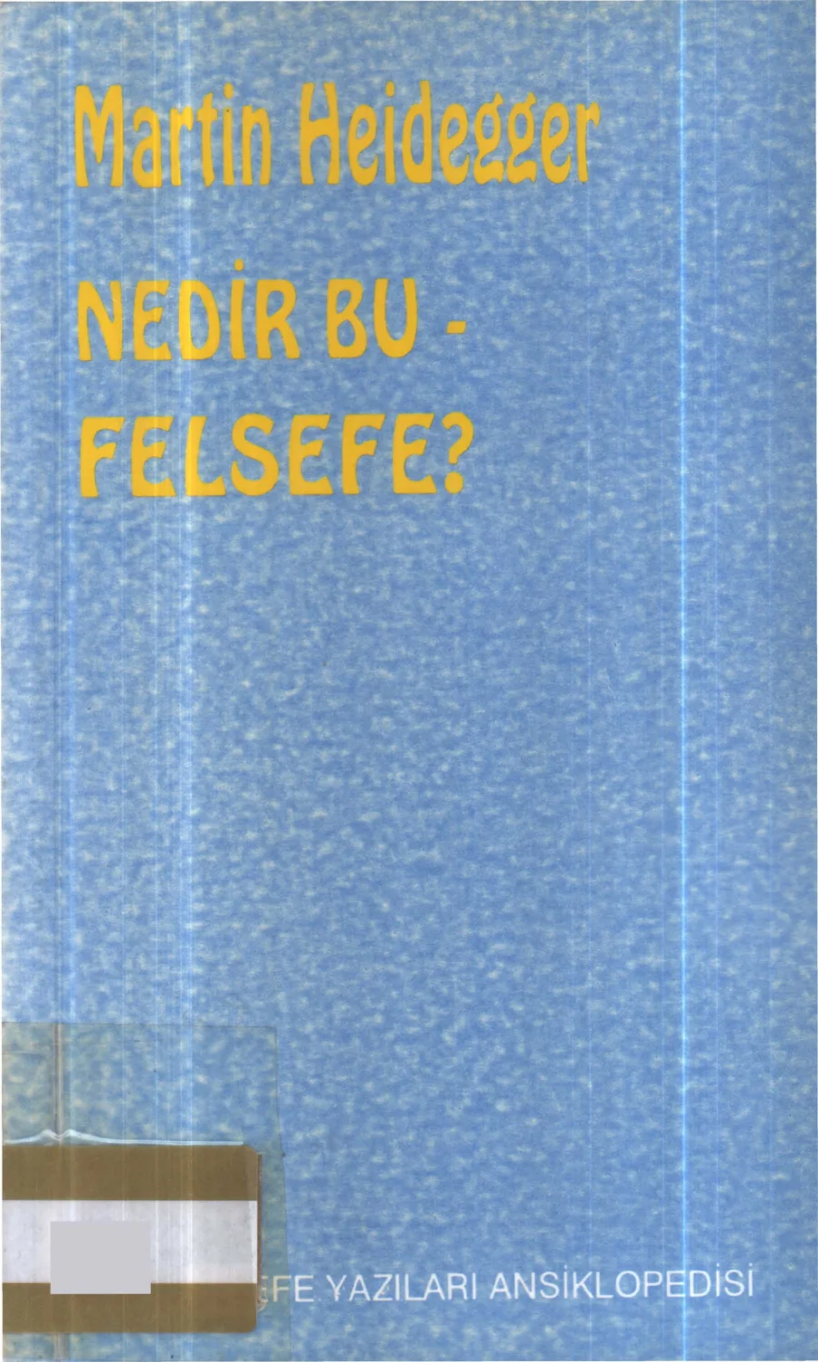 Nedir Bu Felsefe kapak görseli