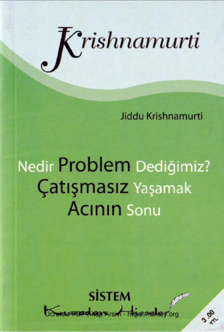 Nedir Problem Dediğimiz kapak görseli