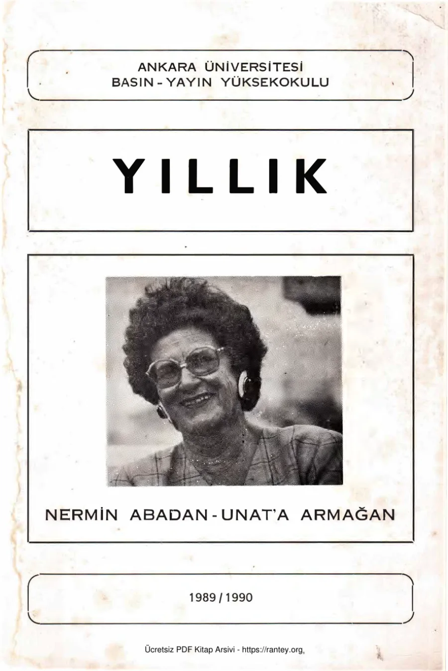 Nermin Abadan Unat Bibliyografyası kapak görseli