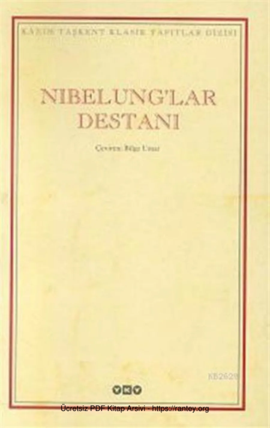 Nibelunglar Destanı kapak görseli